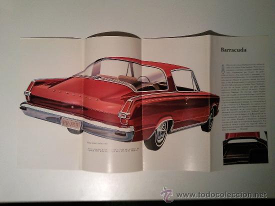 Cat&aacute;logos publicitarios: CHRYSLER BARRACUDA CATALOGO - Foto 2