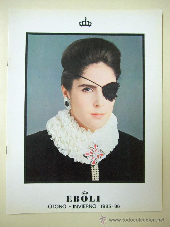 Cat&aacute;logos publicitarios: CATALOGO EBOLI - TEMPORADA OTO&Ntilde;O INVIERNO 1985 / 1986  - DISE&Ntilde;O MODA