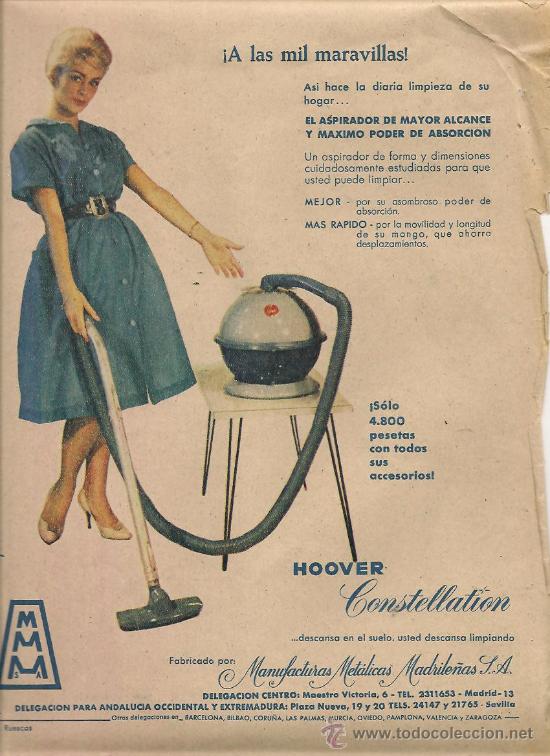 hoja abc 1961 antigua publicidad del aspirador - Vendido en Venta Directa -  24250780