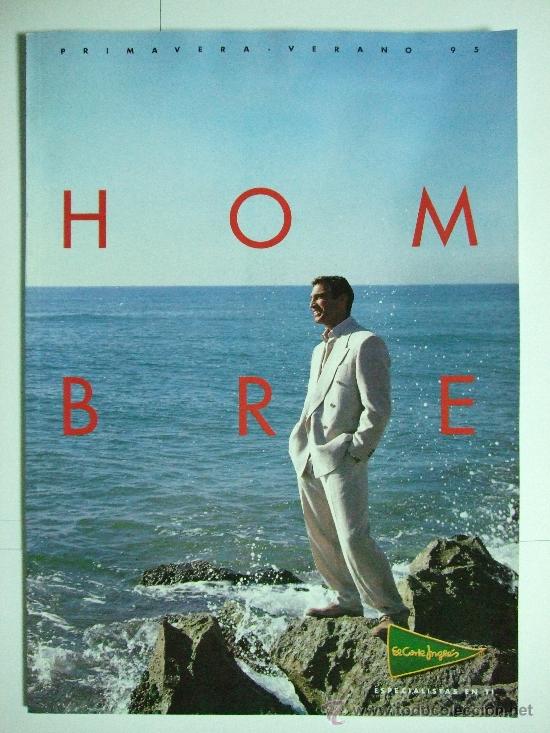Cat&aacute;logos publicitarios: CATALOGO MODA HOMBRE EL CORTE INGL&Eacute;S - PRIMAVERA VERANO A&Ntilde;O 1995