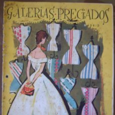 Cataloghi pubblicitari: CATALOGO GALERIAS PRECIADOS 1955 - LENCERIA - ESTILOGRAFICAS - ABANICOS - BOLSOS - PEINETAS