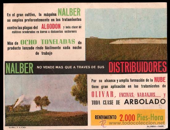 Cat&aacute;logos publicitarios: PUBLICIDAD DE LA ESPOLVOREADORA NALBER - Foto 2