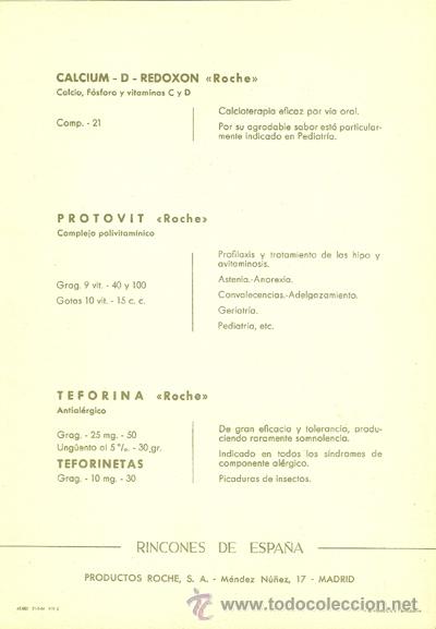 Cat&aacute;logos publicitarios: RINCONES DE ESPA&Ntilde;A  -1954 - Foto 3