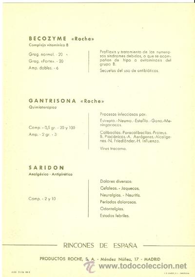 Cat&aacute;logos publicitarios: RINCONES DE ESPA&Ntilde;A  -1954 - Foto 7