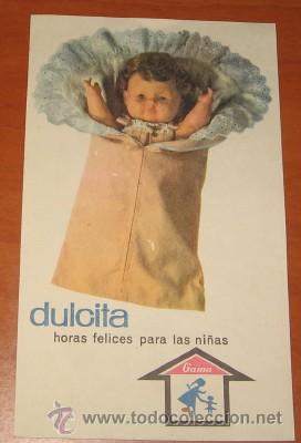 Cat&aacute;logos publicitarios: FOLLETO PUBLICITARIO DE MU&Ntilde;ECAS GAMA, DULCITA