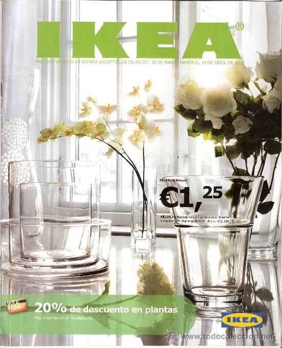 Cat&aacute;logos publicit&aacute;rios: Ikea. Marzo - Abril 2011.