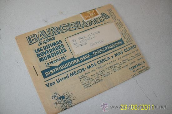 Catalogues publicitaires: BARCELONA LE OFRECE LAS &Uacute;LTIMAS NOVEDADES MUNDIALES A TRAVES DE:DISTRIBUIDORA NAVE