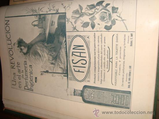 Catalogues publicitaires: papel publicitario 1919 , publicidad de la epoca, fisan, productos de tocador
