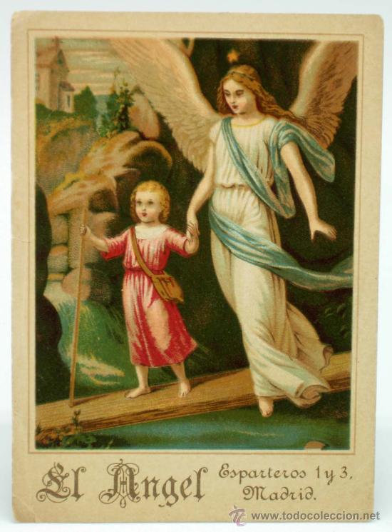 Cat&aacute;logos publicitarios: Cromo publicidad El Angel Esparteros Madrid Almac&eacute;n mercer&iacute;a pasamaner&iacute;a PP S XX