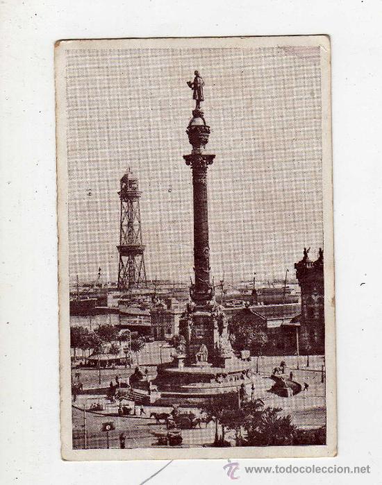 Cat&aacute;logos publicitarios: (M-ALB1) PUBLICIDAD OBSEQUIO A LOS VISITANTES DEL MONUMENTO A CRISTOBAL COLON DE BARCELONA