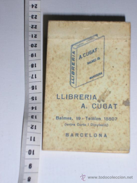 Cat&aacute;logos publicitarios: BLOC DE NOTAS PUBLICITARIO A&Ntilde;OS 40    **LLIBRERIA  A. CUGAT   -  BARCELONA**