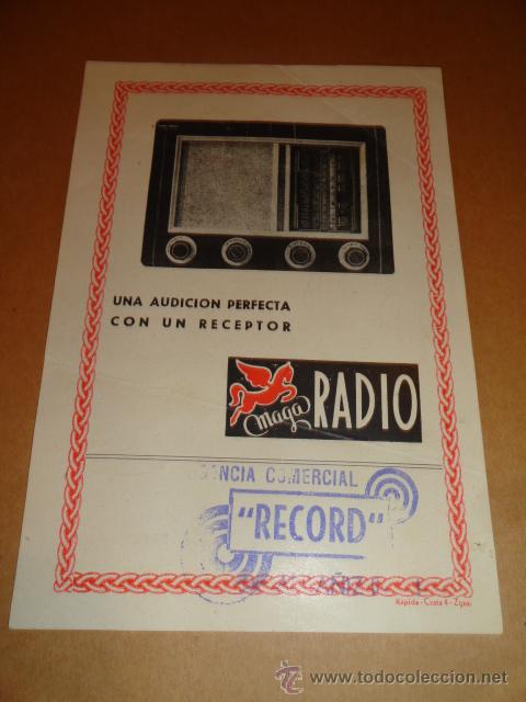 Cat&aacute;logos publicitarios: FOLLETO PUBLICIDAD MAGA RADIO