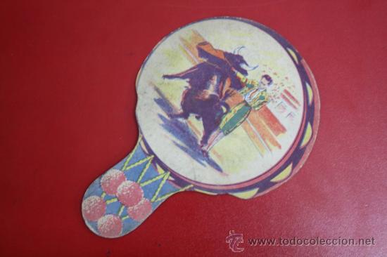Advertising Catalogs: Antiguo Abanico Pay Pay Tauromaquia Torero Pase Muleta Publicidad Soler y Mora Barcelona