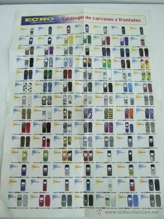 Cat&aacute;logos publicitarios: CATALOGO DE CARCASAS Y FRONTALES DE MOVILES - ECHO - MOBILE PHONE ACCESORIES