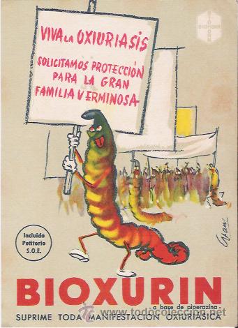 Cat&aacute;logos publicit&aacute;rios: ANTIGUA POSTAL CON PUBLICIDAD DE FARMACIA, BIOXURIN, LAB. BIOHORM, SIN CIRCULAR.