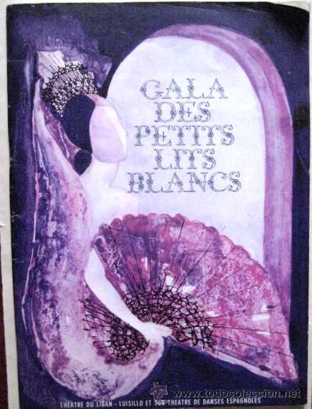 Cat&aacute;logos publicitarios: FOLLETO TEATRO DEL LIBANO.. BAILARIN LUISILLO. A&Ntilde;OS 60. ENVIO GRATIS&iexcl;&iexcl;&iexcl;