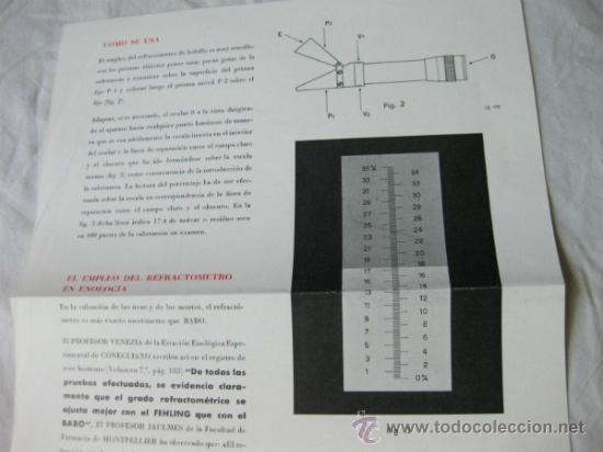 Cat&aacute;logos publicitarios: HOJA DE REFRACTOMETROS BERTUZZI TAMA&Ntilde;O FOLIO - Foto 2