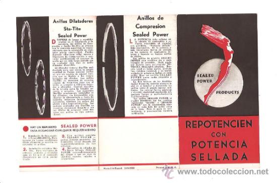 Cat&aacute;logos publicitarios: PUBLICIDAD SEALED POWER - Foto 3
