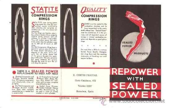 Cat&aacute;logos publicitarios: PUBLICIDAD SEALED POWER - Foto 3