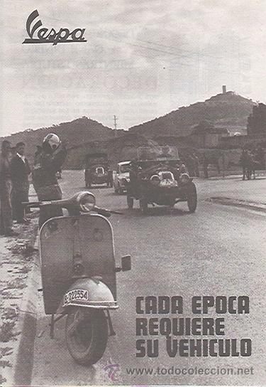 Cat&aacute;logos publicitarios: PUBLICIDAD ORIGINAL EN PRENSA 1968: VESPA  - REF&ordf; (JC) PUBLI 5