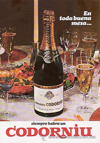 Cat&aacute;logos publicitarios: PUBLICIDAD ORIGINAL EN PRENSA 1968: CODORNIU - REF&ordf; (JC) PUBLI 6