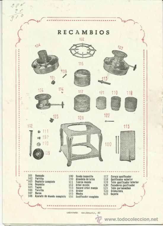 Cat&aacute;logos publicitarios: ANTIGUO CAT&Aacute;LOGO PRACTIC DE HORNILLOS - Foto 2
