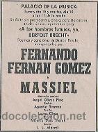 Catalogues publicitaires: Publicidad en prensa original, Palacio de la M&uacute;sica de Barcelona, 1971  - Ref&ordf; (JC)c1