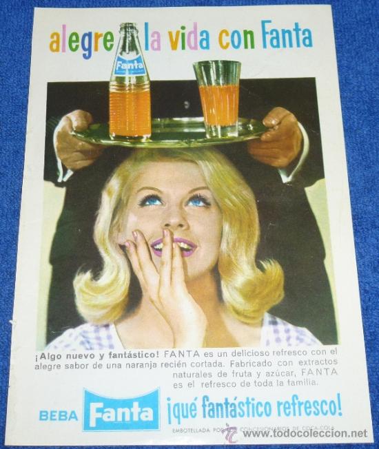 Cat&aacute;logos publicitarios: Fanta - 1962 - Foto 1
