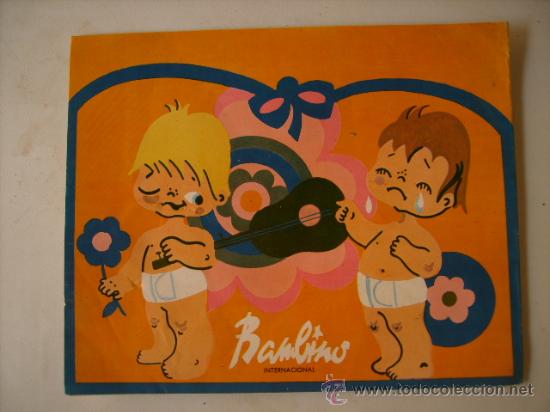Cat&aacute;logos publicitarios: FOLLETO DIPTICO,ANTIGUA FAJITA PARA BEBES,BAMBINO-MEDIDAS CERRADO 23 x 18,5 Cms.
