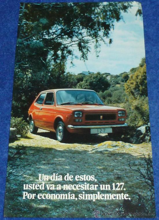 Cat&aacute;logos publicitarios: Seat 127 - 1976 - Foto 1