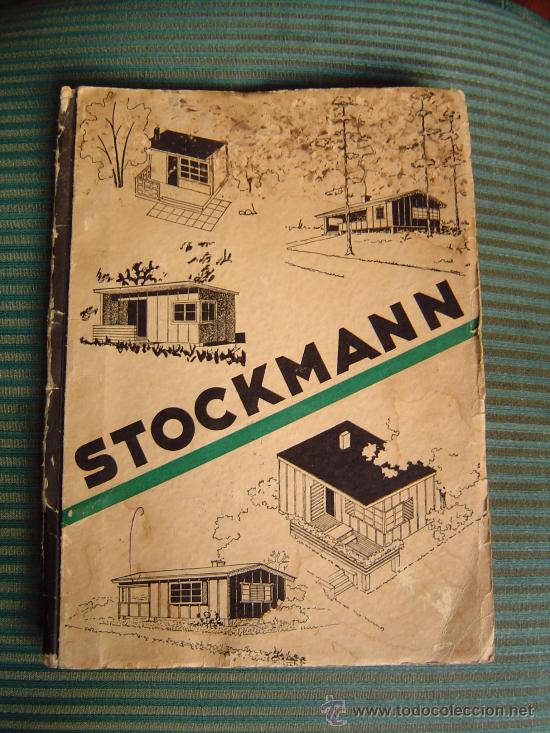 Advertising Catalogs: Antiguo catalogo de viviendas de madera Stockmann 1936