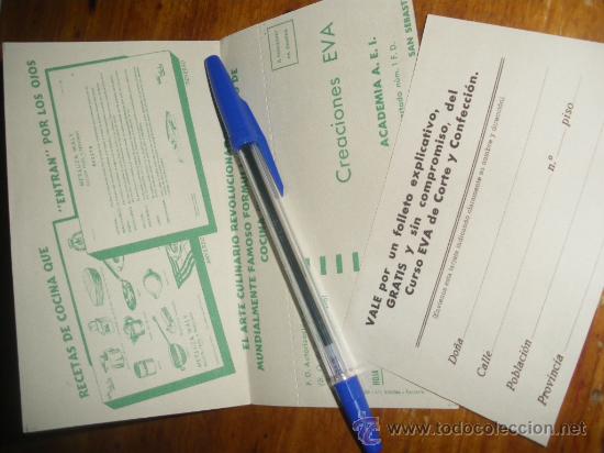 Cat&aacute;logos publicitarios: CURSO EVA DE CORTE Y CONFECCION, ACADEMIA A.E.I. - Foto 4