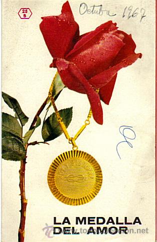Cat&aacute;logos publicitarios: TRIPTICO LA MEDALLA DEL AMOR - A&Ntilde;O 1966 - Foto 1