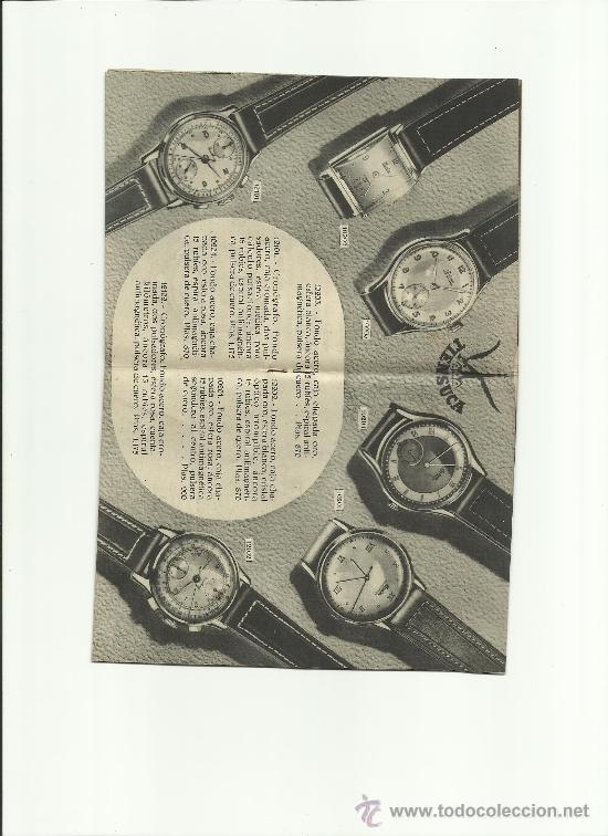 Cat&aacute;logos publicitarios: CATALOGO DE RELOJES SUIZOS - Foto 2