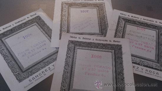 Catalogues publicitaires: FABRICA DE MOLDURAS Y CONSTRUCCION DE MARCOS PRECIOS SANCHEZ Y ROCA BARCELONA MADRID