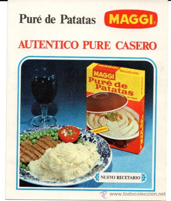 Cat&aacute;logos publicitarios: PEQUE&Ntilde;O RECETARIO PUBLICITARIO DE MAGGI
