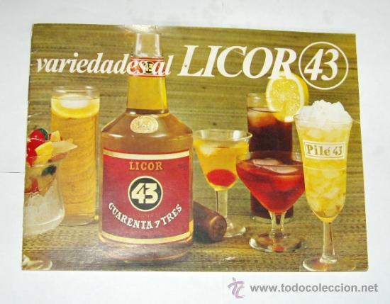Cat&aacute;logos publicitarios: CATALOGO LICOR 43 PILE43 - Foto 5