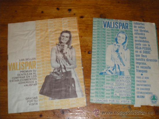 Cat&aacute;logos publicitarios: 2 LIBRETAS DE CUPONES VALISPAR. - Foto 1