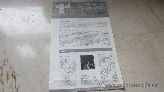 Cat&aacute;logos publicitarios: CATALOGO MUSEO DEL PRADO  1985 - VELAZQUEZ