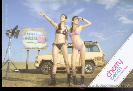 Advertising Catalogs: Cherry Beach. Spring Summer 2013.Catalogo ba&ntilde;adores.Temporada primavera,verano.15x10 cmtrs. 16 p&aacute;gs.