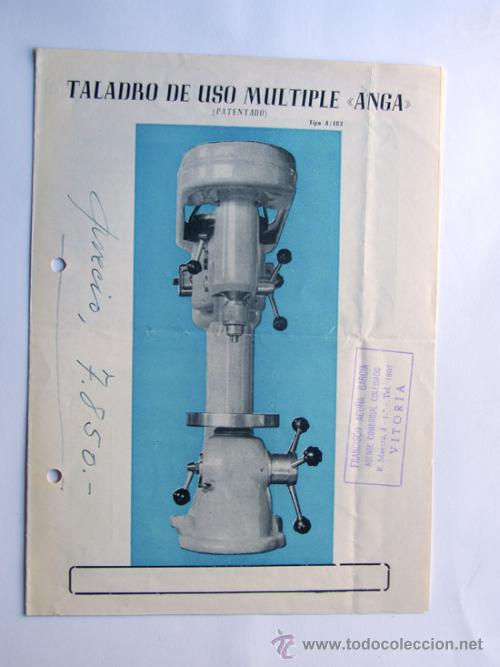 Cat&aacute;logos publicitarios: PUBLICIDAD / TALADRO DE USO MULTIPLE - Foto 2