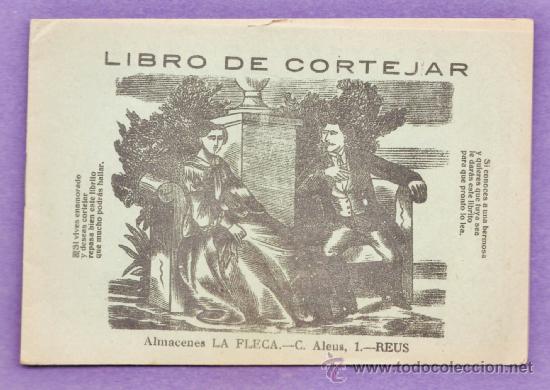 Catalogues publicitaires: folleto - libro de cortejar - almacenes la fleca / j. grau barbera - reus - ver foto - a&ntilde;os 1900