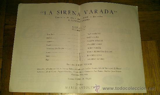 Cat&aacute;logos publicitarios: PROGRAMA TEATRO BELLAS ARTES. MADRID. A&ntilde;os 60, . - Foto 4