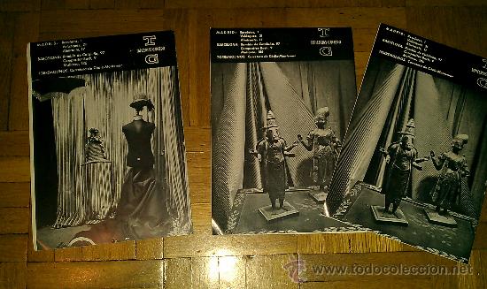 Cat&aacute;logos publicitarios: PROGRAMA TEATRO BELLAS ARTES. MADRID. A&ntilde;os 60, . - Foto 5