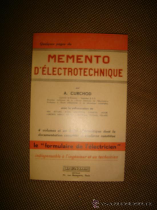 Cat&aacute;logos publicit&aacute;rios: CATALOGO DE ELECTRONICA. EN FRANCES. A&Ntilde;OS 50. VER FOTOS