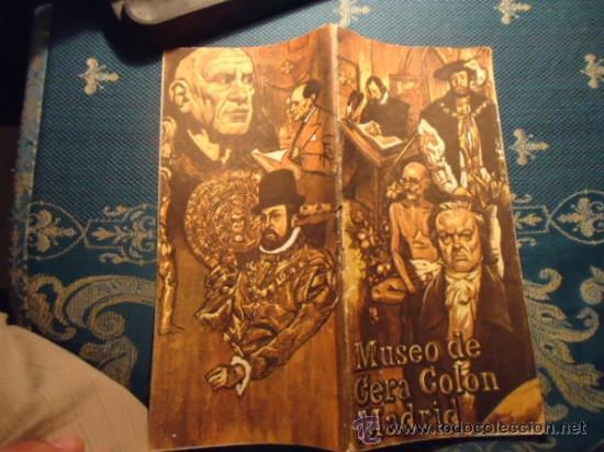 Catalogues publicitaires: CATALOGO DEL MUSEO DE CERA COLON MADRID - ANTIGUO - LIBRITO BLANCO Y NEGRO