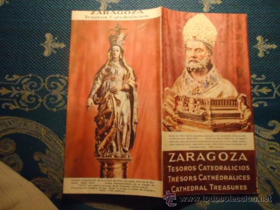 Cat&aacute;logos publicitarios: ZARAGOZA TESOROS CATEDRATICOS - VIRGEN DEL PILAR