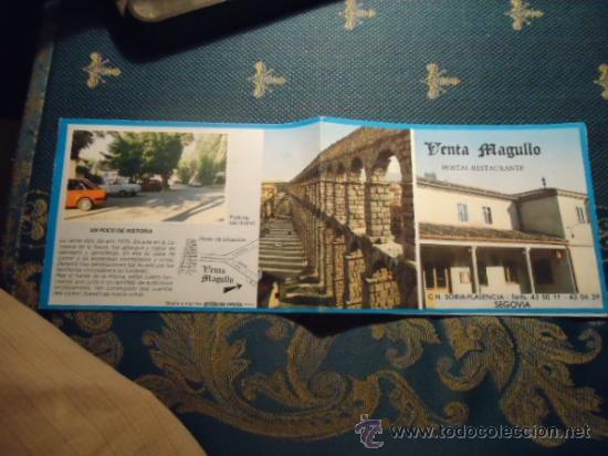Catalogues publicitaires: CATALOGO PUBLICITARIO VENTA MAGULLO HOSTAL RESTAURANTE SEGOVIA 14 PAGINAS