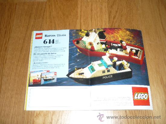 Cat&aacute;logos publicitarios: RARO CATALOGO LEGO 1989 BASIC TECHNIC LEGOLAND - Foto 5