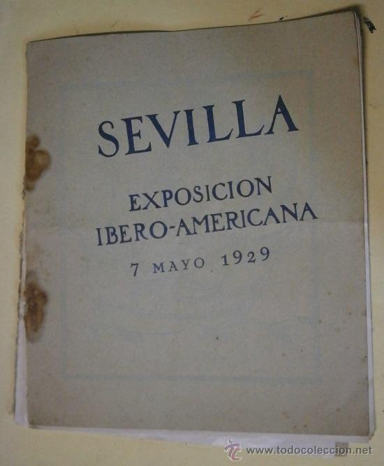 Advertising Catalogs: Folleto sobre la exposici&oacute;n ibero-americana de Sevilla, 1929